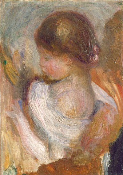 Młoda dziewczyna czytająca, c.1888 autorstwa Pierre Auguste Renoir